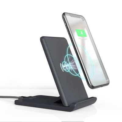 Hot sales 15W Fast charging station factory private mould QI Wireless Charger stand portable phone charger